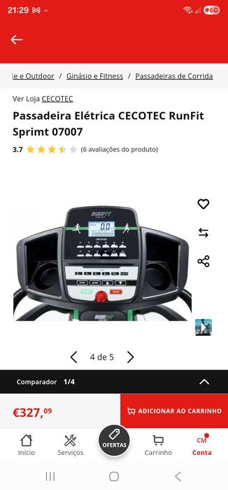 Passadeira Eletrica RunFit