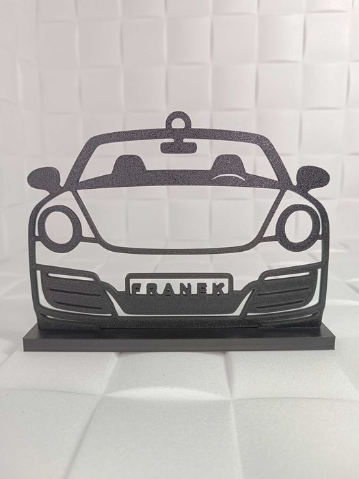 Dekoracyjny model samochodu sportowego 3D z personalizacją