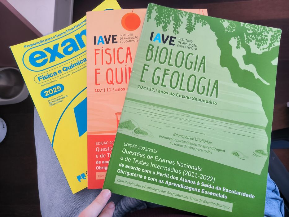 Livros de preparação para exame