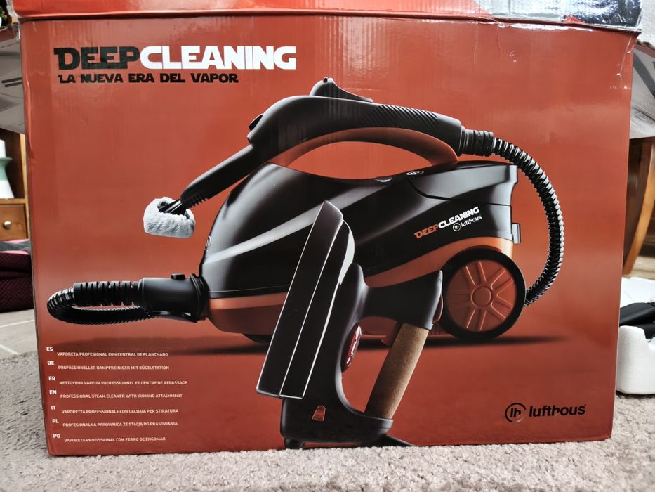 Vaporeta com ferro de engomar deep cleaning - Novo