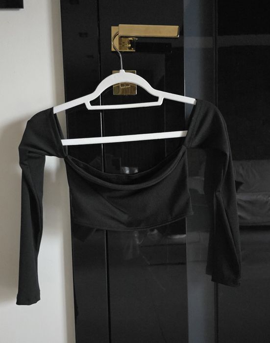 Krótka bluzka Shein, długi rękaw, nieużywana