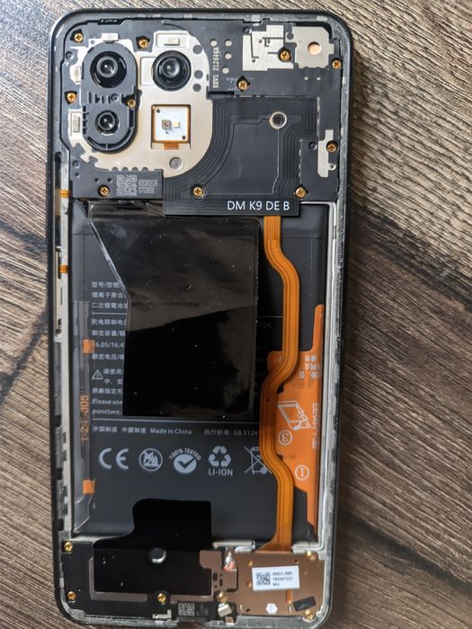 Xiaomi Mi 11 Lite 5G – na części / do naprawy, nowa bateria