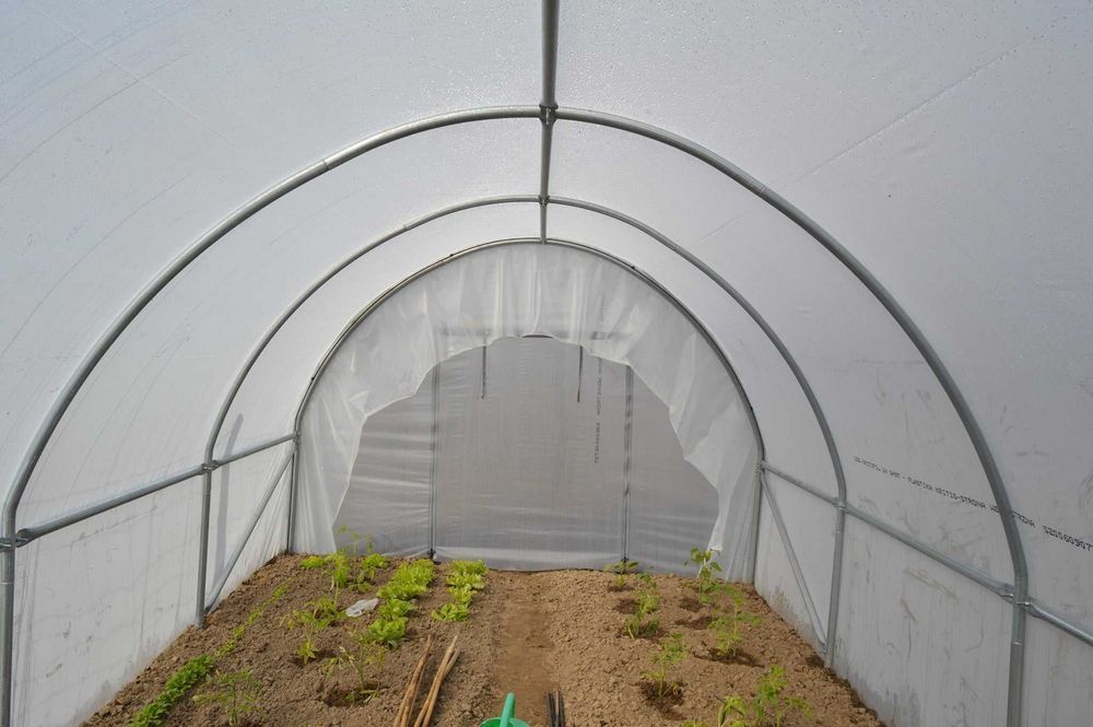 EkoTunele tunel foliowy 18m2, 3x6, mocny z rury fi35 - dostawa gratis!