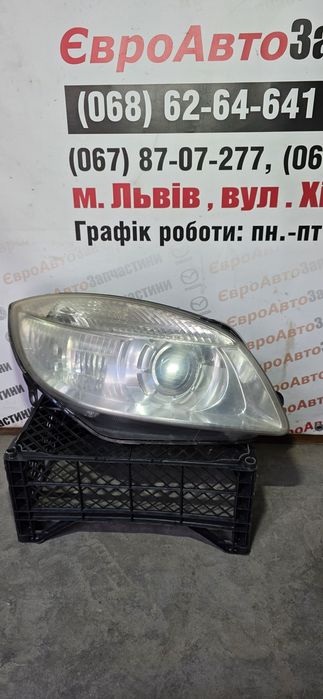Передня права фара лінзована Skoda Fabia New 2007-2009 р.в