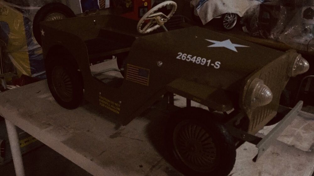 Jeep pedais. Willys. USA. 1950