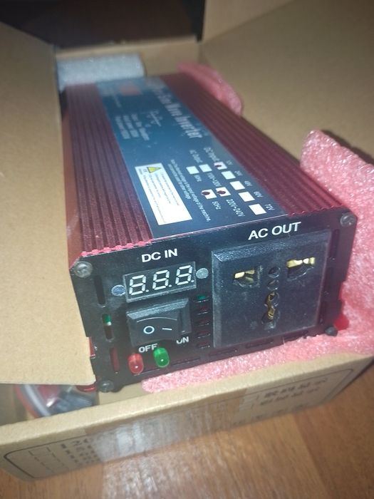 Инвертор чистый синус 1000w