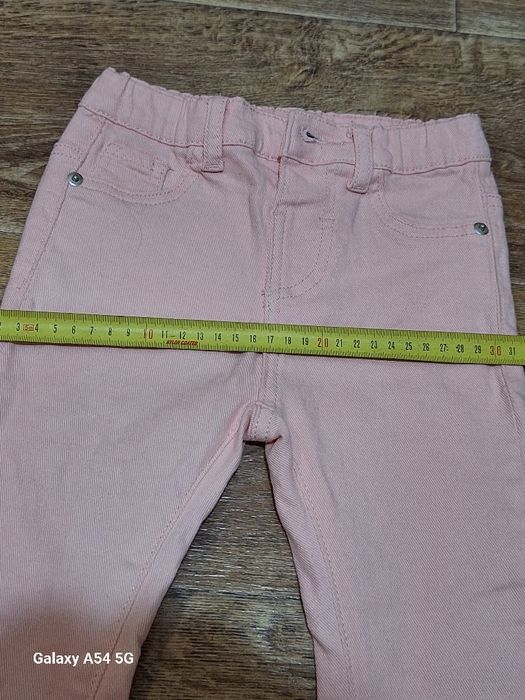 Джинсы  розовые 5-6 лет