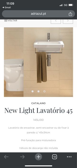 Lavatório catalano