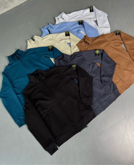 Олімпійка Stone Island Full Zip Sweatshirt