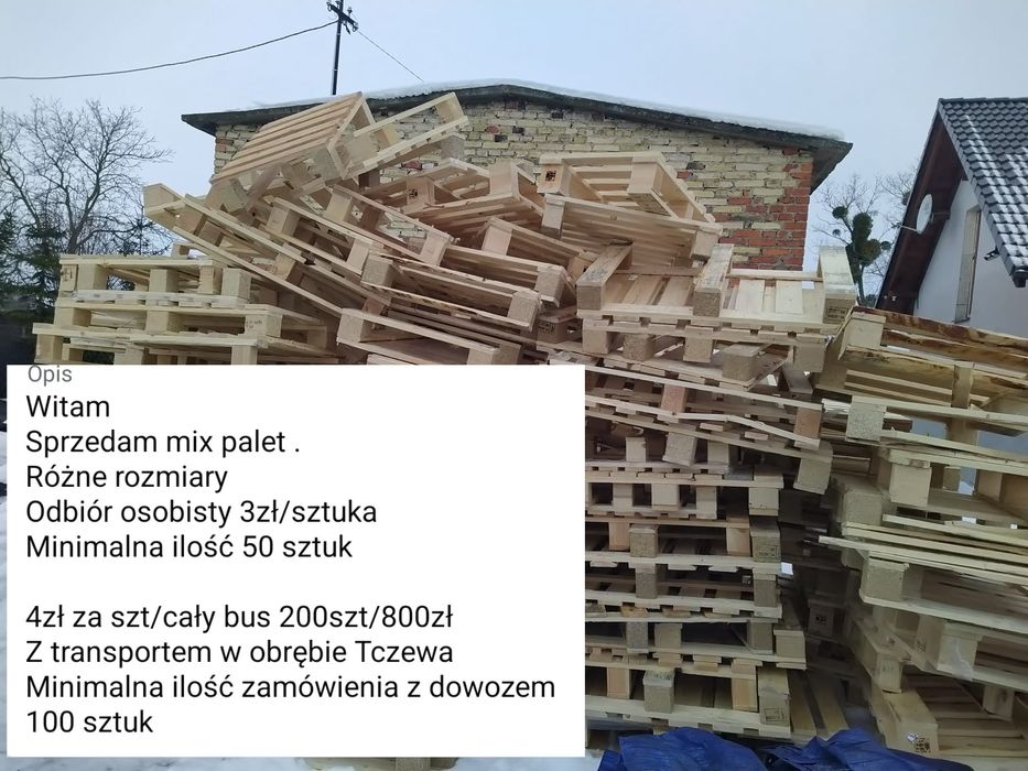 Palety drewniane