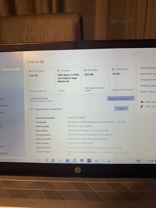 Computador Portátil HP