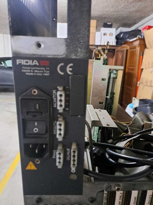 Fidia cnc , material electronico