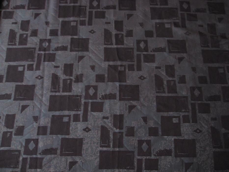 Чёрный набивной шифон, недорого, возможен обмен