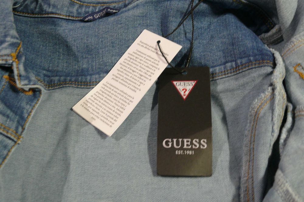 Casaco de ganga Guess corte regular