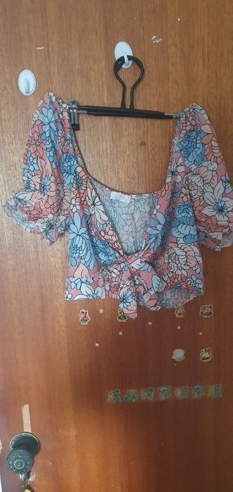 Conjunto de tope e saia