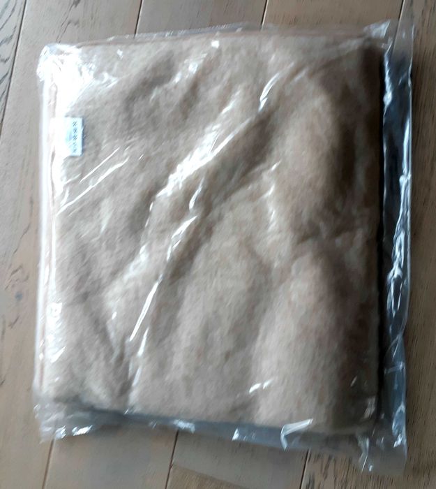 nowy koc dzianina wełniana 130X100 kołdra