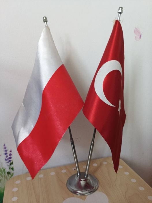 Flaga Polska- Turcja