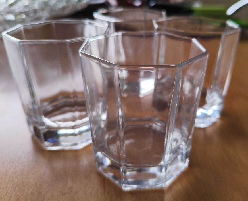 4 copos de whisky Octime da Cristal D'Arques