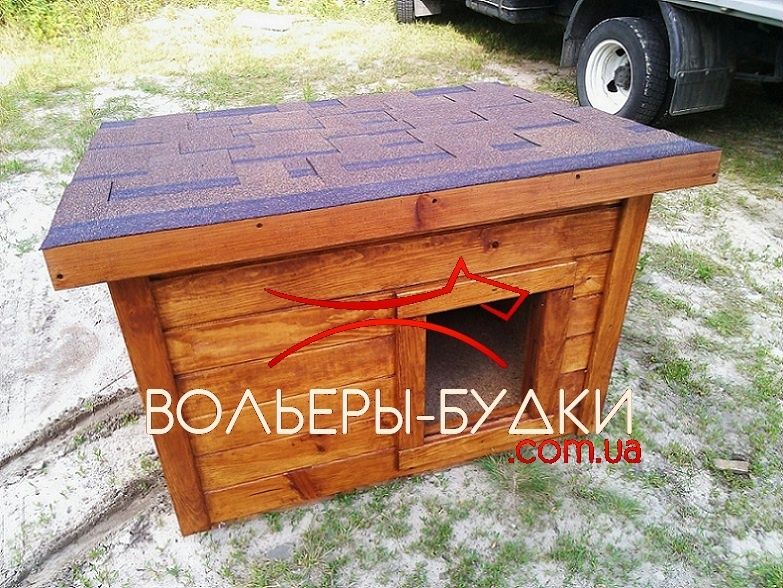 Вольєри та будки для собак.