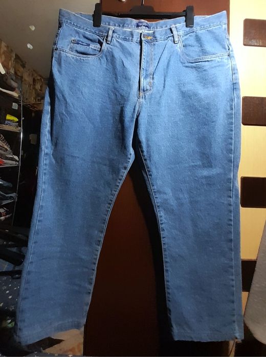 Ого-го какой размерчик джинсы на крупного мужчину, джинсы батал