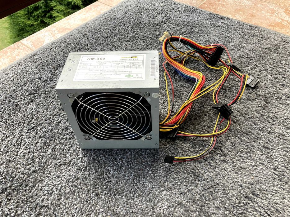 Zasilacz do komputera Rhombu Tech HM-460 ATX Passive PFC 20+4 pin 460W