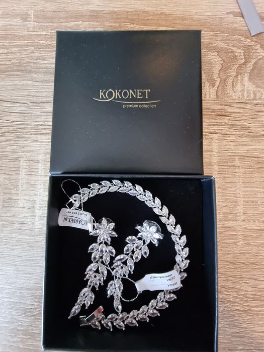 Kokonet - komplet ślubny Moree Silver + Rosana Silver