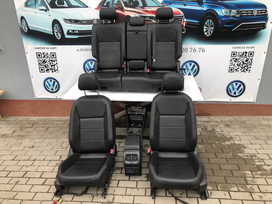 Tiguan Allspace  салон сидіння крісла