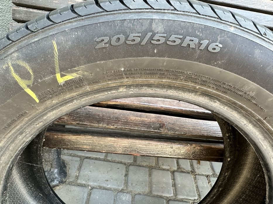 Летние шины Nexen NBlue HD Plus 205/55 R16 91V практически новые!