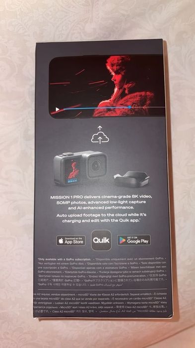 GoPro Mission 1 Pro - Câmera de ação - NEU OVP