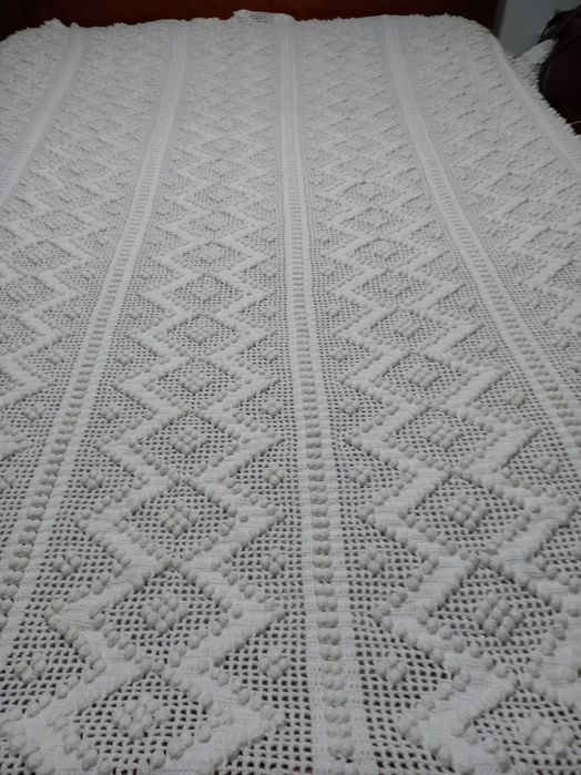 Colcha em croché