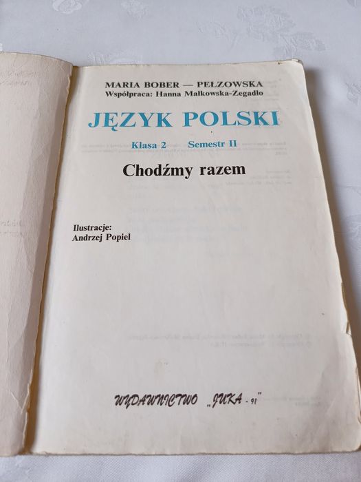 Język polski, klasa druga, szk. podstawowa