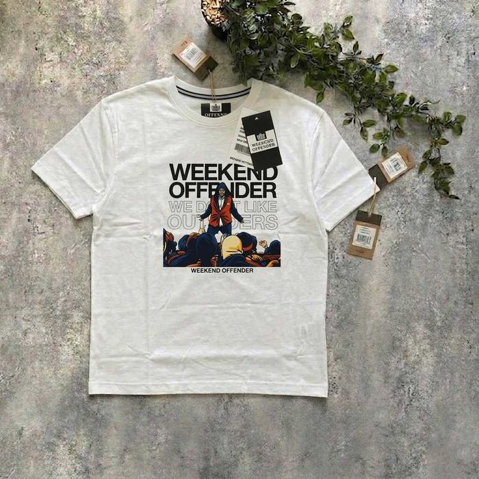 Футболка черная Weekend Offender Prison (XS S M L XL XXL)