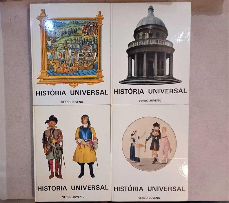 Livros (8) História Universal Verbo Juvenil, Joaquim Veríssimo Serrão