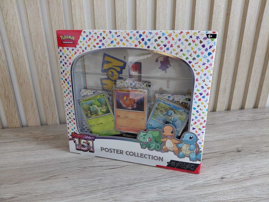 The Pokemon TCG: Scarlet & Violet 151 Poster Collection | ENG | nowy!