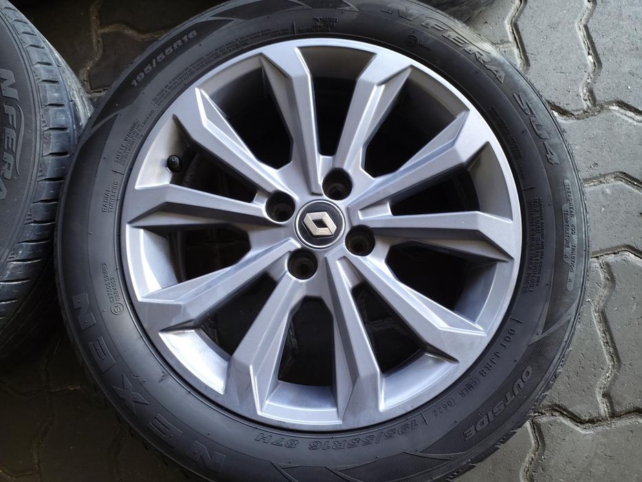 Jantes Renault Clio 5 Rs R16 Com Pneus 195/55 Furação 4X100
