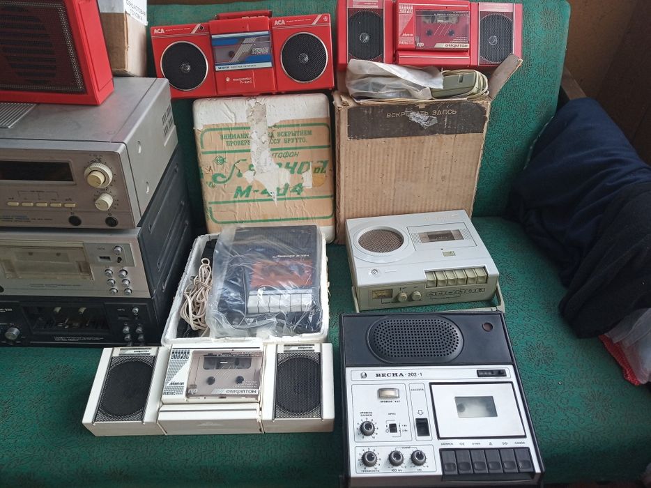 Магнитофон ссср касетный протон
