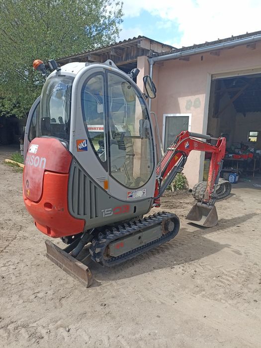 Wacker neuson 1503 razem z lawetą.