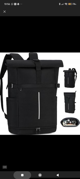 Plecak podróżny unisex