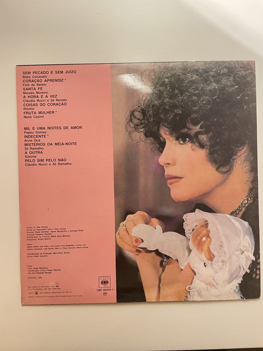 Discos vinil Gal Costa, Aquarela do Brasil e Roque Santeiro