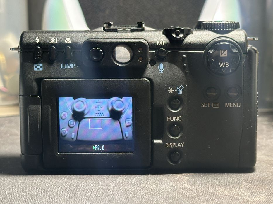 Canon PowerShot G5 - sensor defeituoso