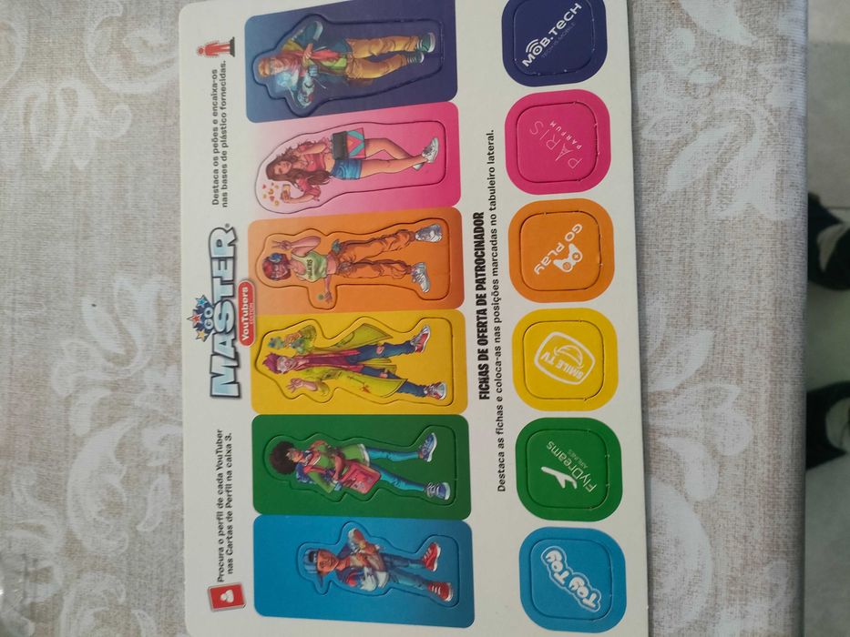 Jogo Tabuleiro - Go Master YouTubers Edition