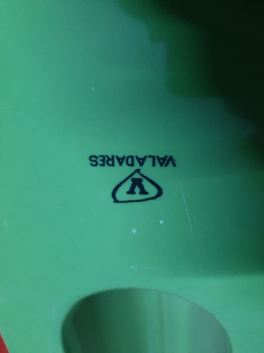 Coluna verde lavatório antiga Valadares