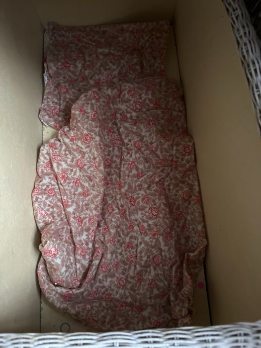 Wózek  Antyk duzy , wiklinowy