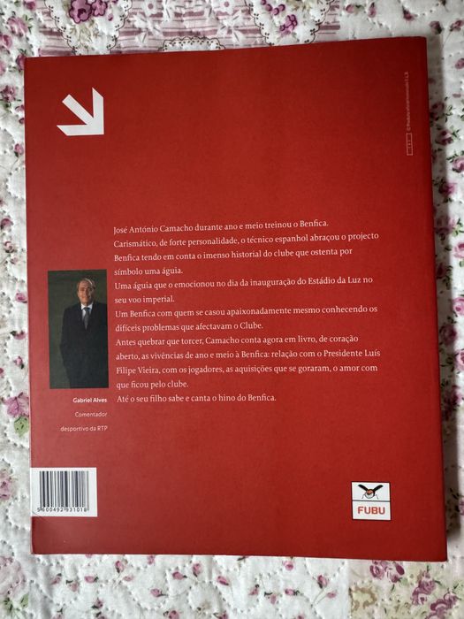 Livro Camacho - um ano e meio à Benfica