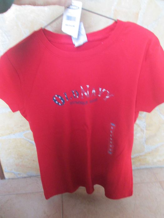 T-Shirt Old Navy 100% algodão, Tam: M - NOVO
