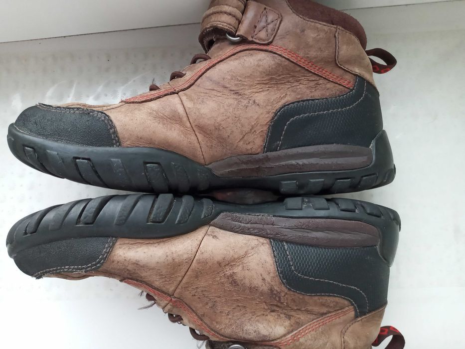 Кожаные ботинки на мальчика кларкс, р. 2,5/35,5