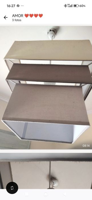 Candeeiro incluído lâmpada