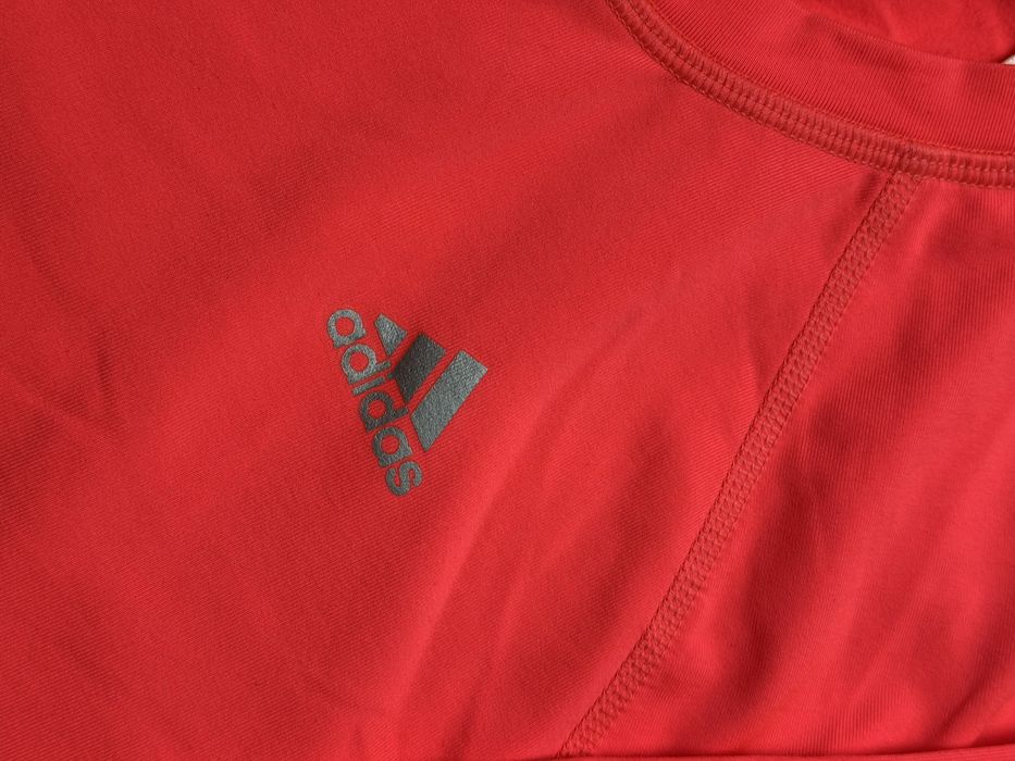 Термо кофта Adidas рожева червона лонгслів термобілизна