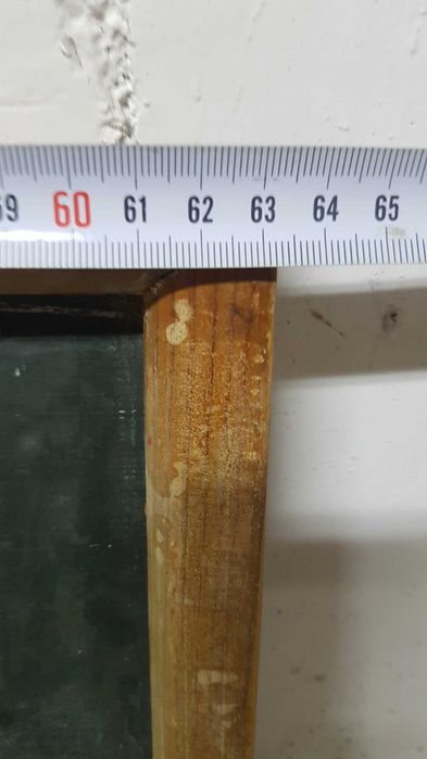 Quadro antigo ardosia de giz escola raro