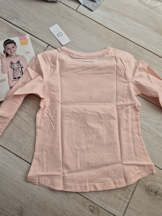 Bluzka dziewczęca long shirt r122/128 NOWA